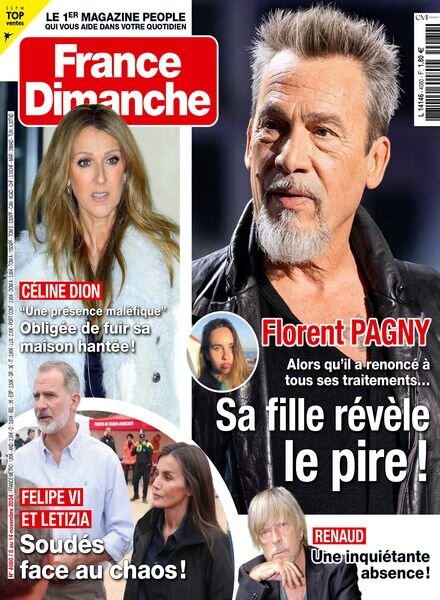 France Dimanche – 8 Novembre 2024 Cover