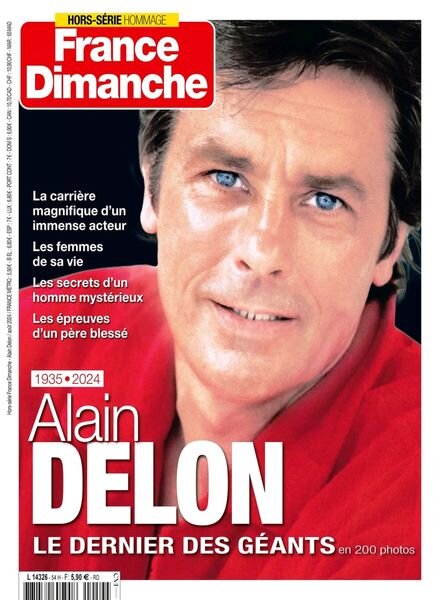 France Dimanche – Hors-Serie – Aout 2024 Cover