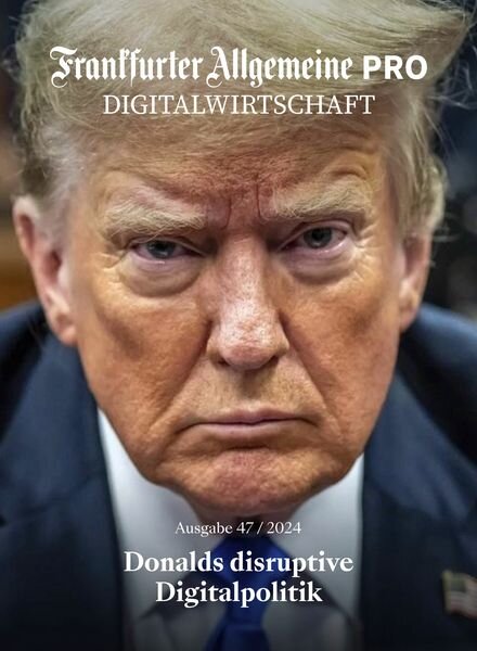 Frankfurter Allgemeine Pro D Economy – 20 November 2024 Cover