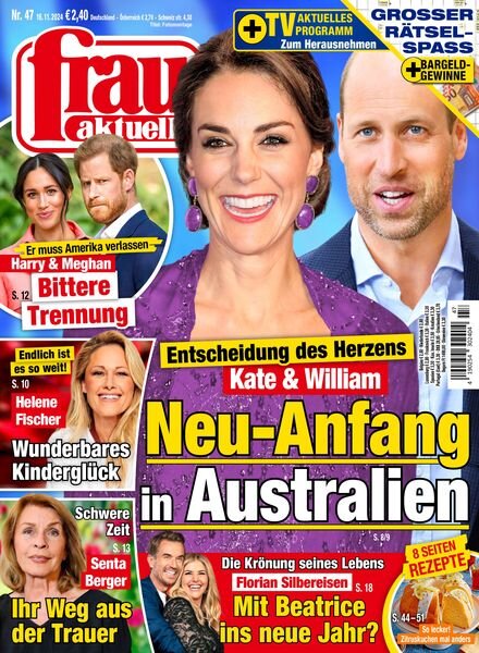 Frau Aktuell – 16 November 2024 Cover