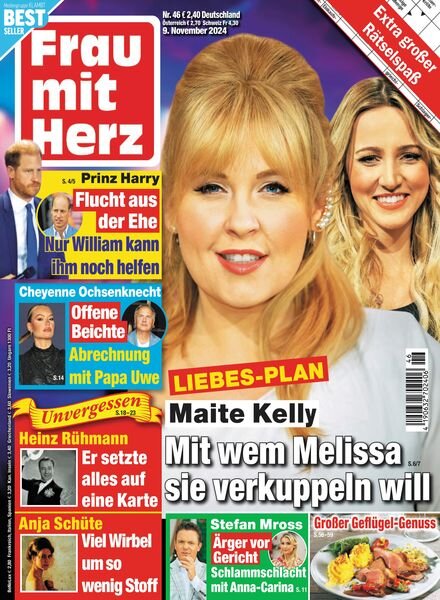 Frau mit Herz – 9 November 2024 Cover