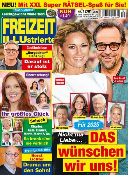Freizeit Illustrierte – Dezember 2024 – Januar 2025 Cover