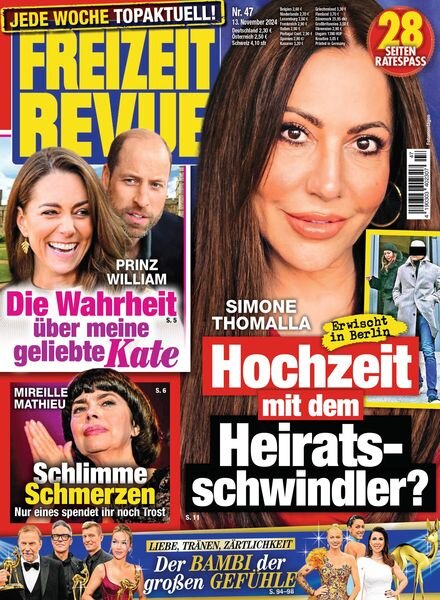 Freizeit Revue – 12 November 2024 Cover