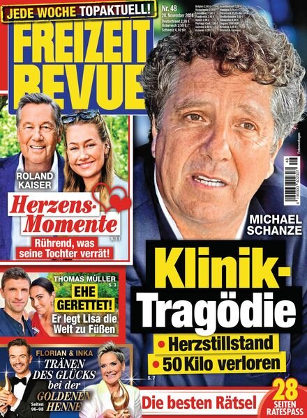 Freizeit Revue – 19 November 2024 Cover