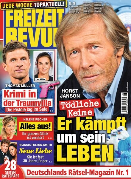 Freizeit Revue – 5 November 2024 Cover