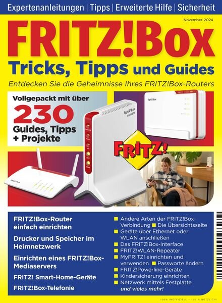FRITZ!BOX Der Guide fur Einsteiger – November 2024 Cover