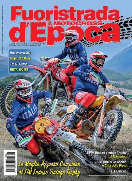 Fuoristrada & Motocross d’Epoca – Novembre-Dicembre 2024 Cover