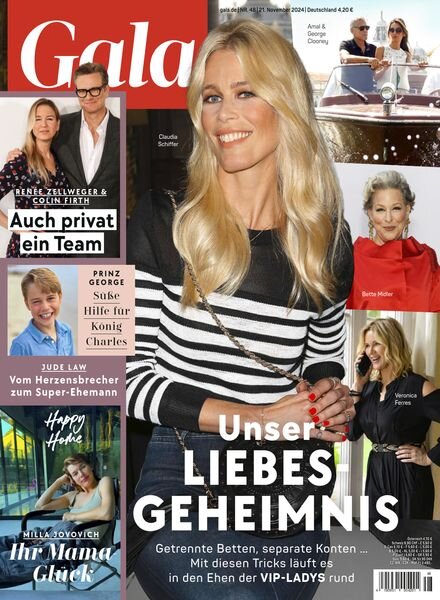 Gala – 20 November 2024 Cover