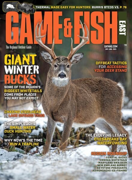 Game & Fish East – December 2024 – January 2025 Cover