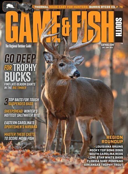 Game & Fish South – December 2024 – January 2025 Cover
