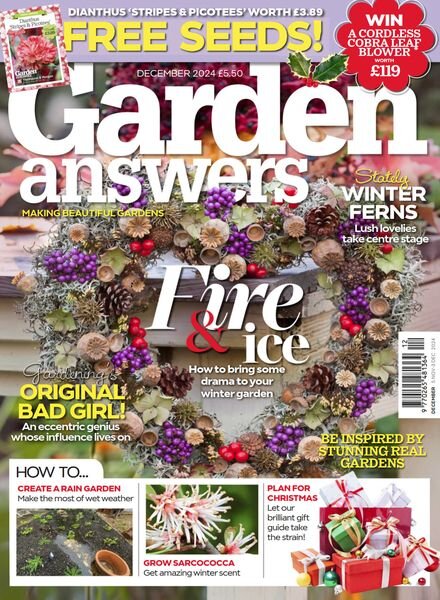 Garden Answers – December 2024 Cover