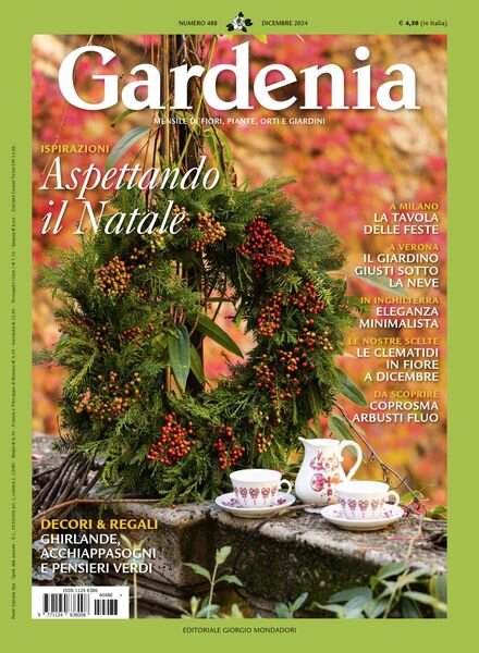 Gardenia – Dicembre 2024 Cover
