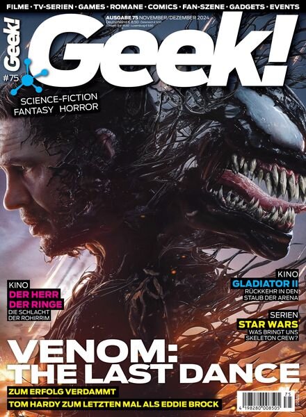 Geek! Germany – November-Dezember 2024 Cover