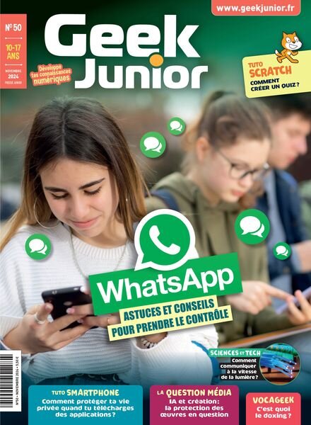 Geek Junior – Novembre 2024 Cover