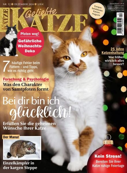 Geliebte Katze – Dezember 2024 Cover