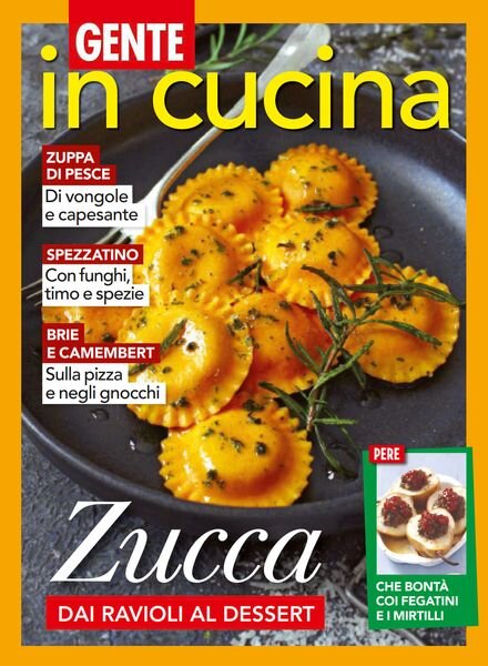 Gente In Cucina – Ottobre 2024 Cover