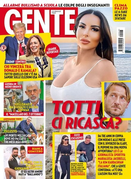 Gente Italia – 1 Novembre 2024 Cover