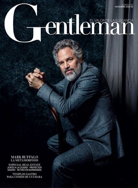 Gentleman Espana – Noviembre 2024 Cover