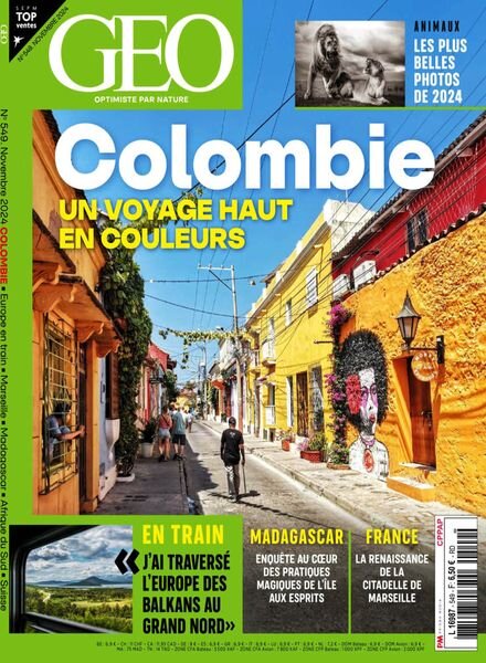 Geo France – Novembre 2024 Cover