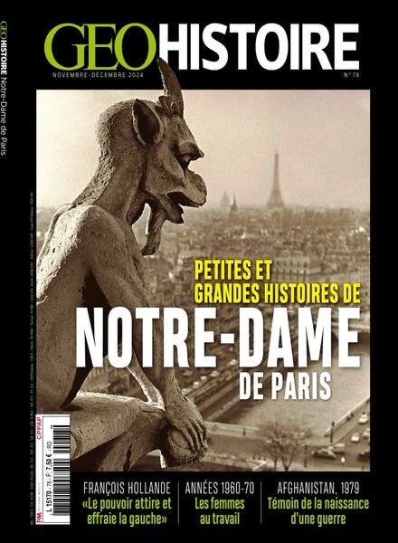 Geo Histoire – Novembre-Decembre 2024 Cover