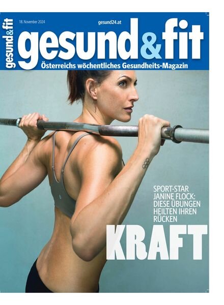 Gesund & Fit – 18 November 2024 Cover
