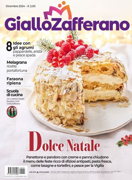 Giallo Zafferano – Dicembre 2024 Cover