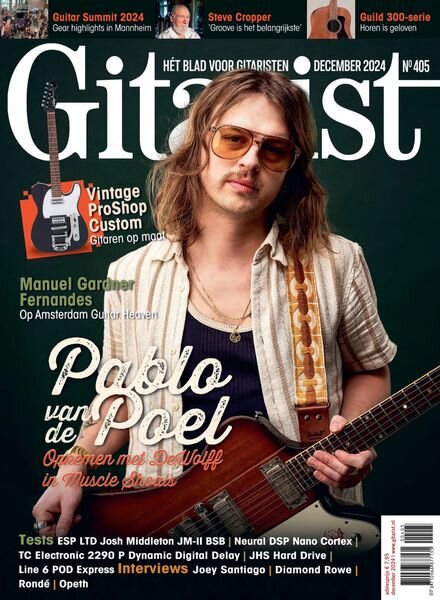 Gitarist Netherlands – December 2024 Cover