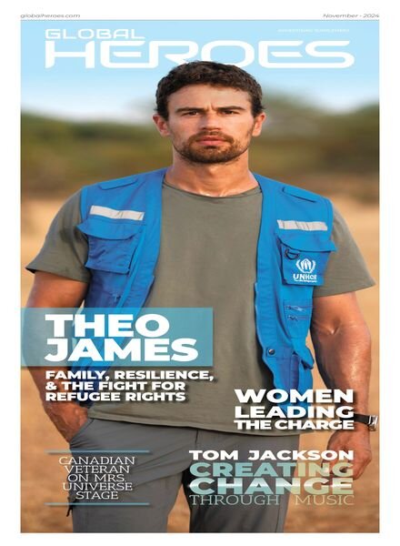 Global Heroes Magazine – November 2024 Cover