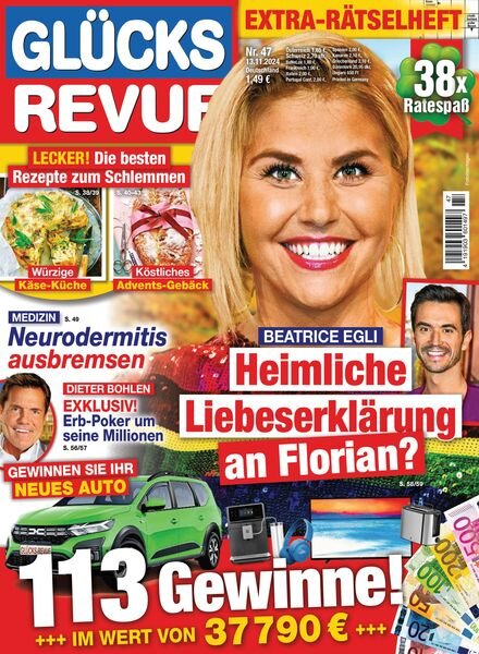 Glucks Revue – 12 November 2024 Cover