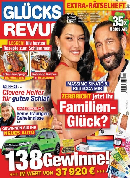 Glucks Revue – 29 Oktober 2024 Cover