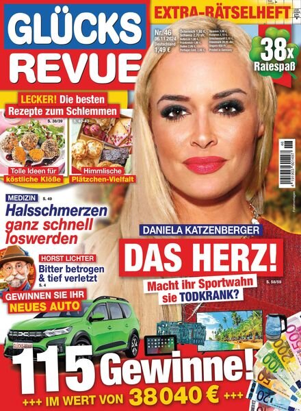 Glucks Revue – 5 November 2024 Cover