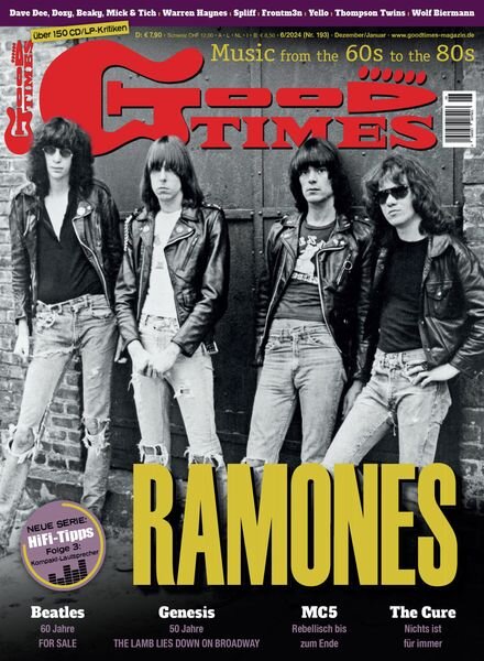 GoodTimes – Dezember 2024 – Januar 2025 Cover