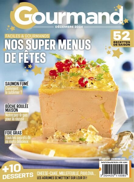 Gourmand – Decembre 2024 Cover