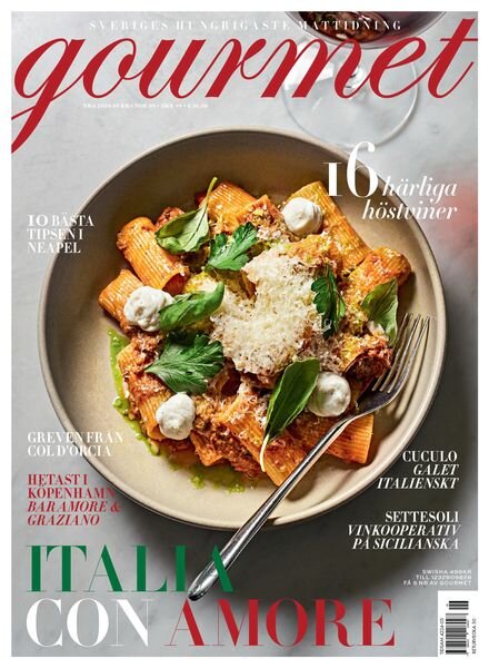 Gourmet Sverige – November 2024 Cover