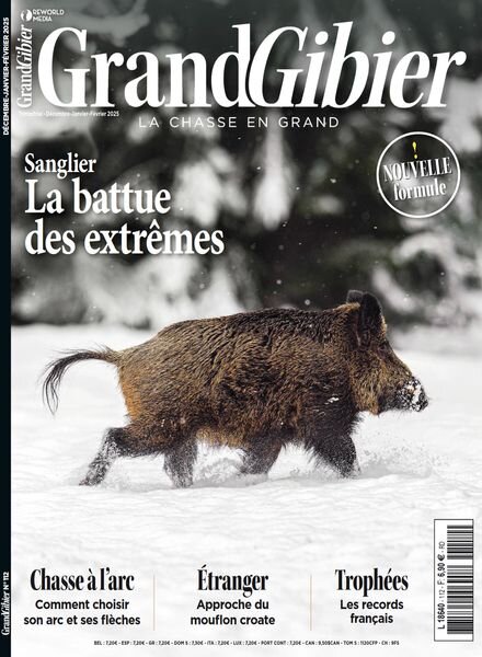 Grand Gibier – Decembre 2024 – Janvier-Fevrier 2025 Cover