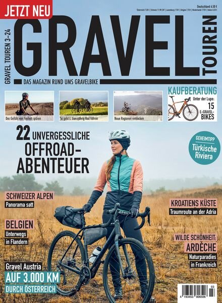 Gravel Touren Magazin – Oktober 2024 Cover