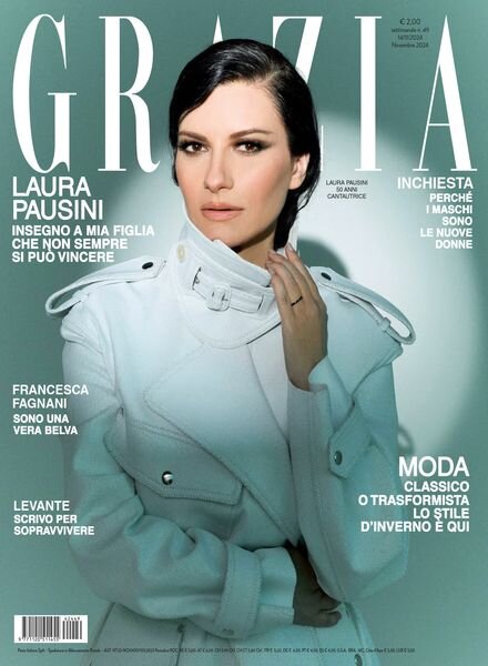 Grazia Italia – 14 Novembre 2024 Cover