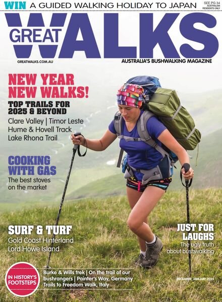 Great Walks – December 2024 – January 2025 Cover