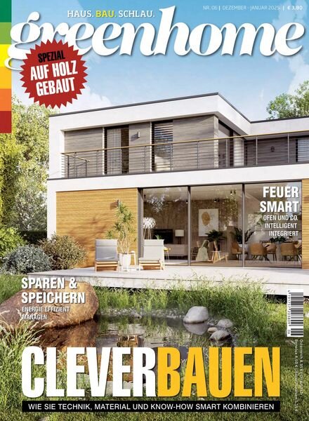 Greenhome – November-Dezember 2024 Cover