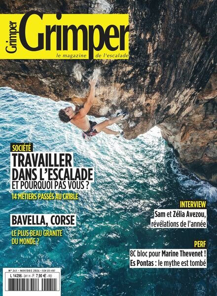 Grimper – Novembre-Decembre 2024 Cover