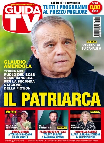 GuidaTV – 5 Novembre 2024 Cover