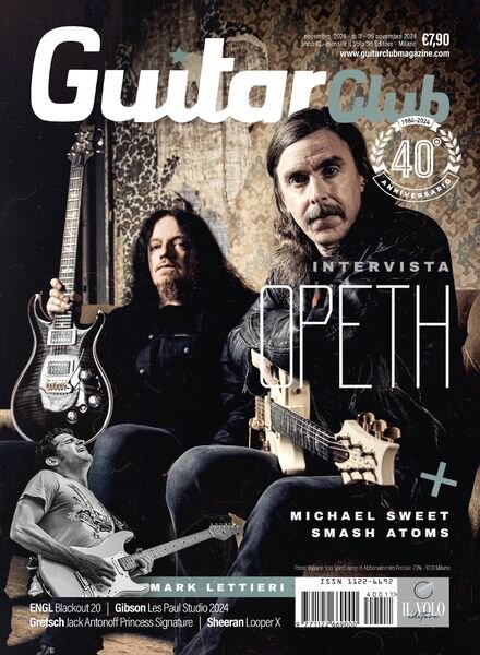 Guitar Club Magazine – Novembre 2024 Cover