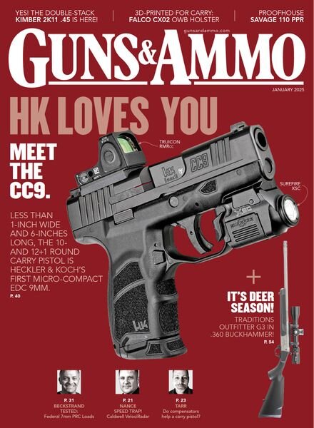 Guns & Ammo – January 2025 Cover
