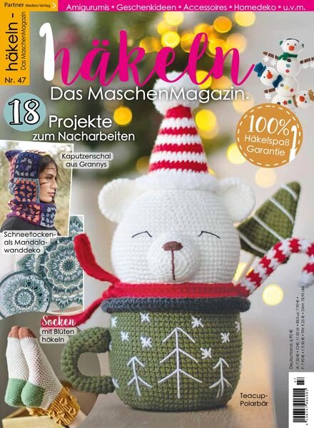 Hakeln Das MaschenMagazin – November 2024 Cover