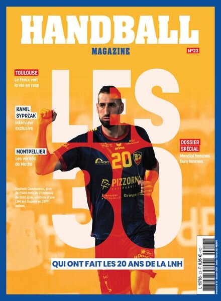 Handball Magazine – Decembre 2024 – Janvier-Fevrier 2025 Cover