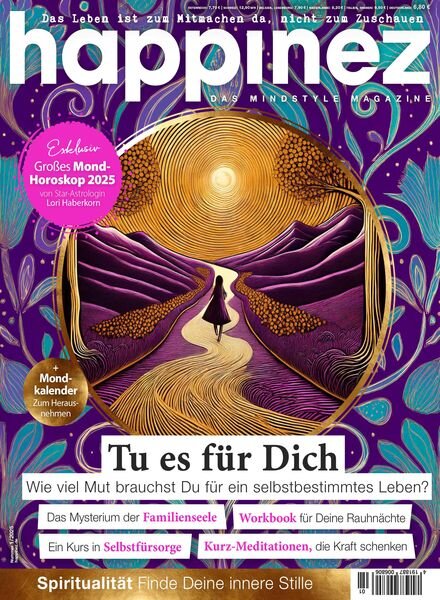 Happinez Germany – November 2024 Cover