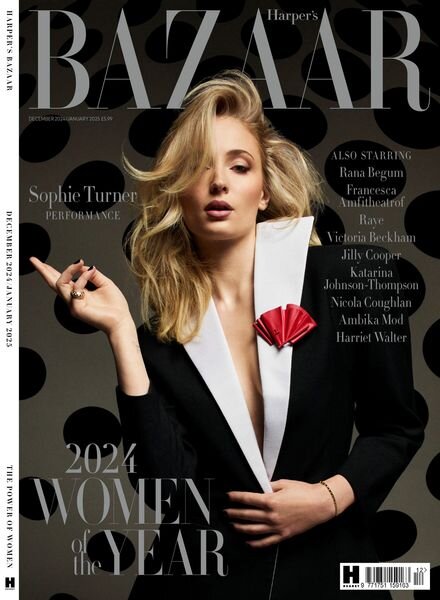 Harper’s Bazaar UK – December 2024 – January 2025 Cover