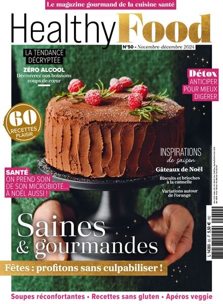 Healthy Food France – Novembre-Decembre 2024 Cover