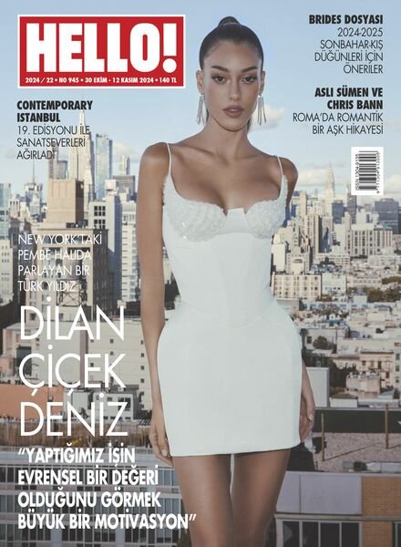 Hello! Turkiye – 1 Kasim 2024 Cover