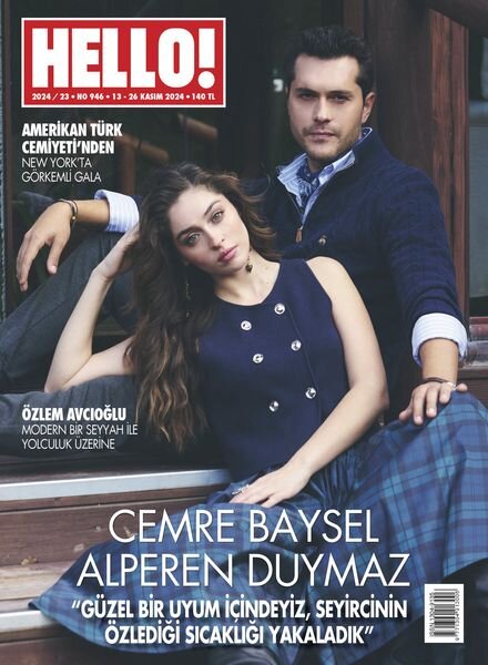 Hello! Turkiye – 15 Kasim 2024 Cover